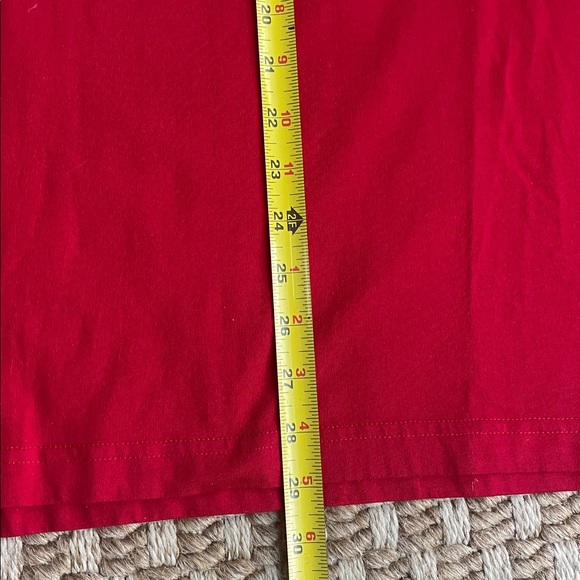 L.L. Bean Classic Red Crewneck Shirt - Picture 4 of 7